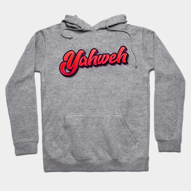 Yahweh Hoodie by Plushism